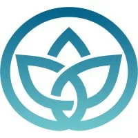 A blue circle with the symbol for the plant.